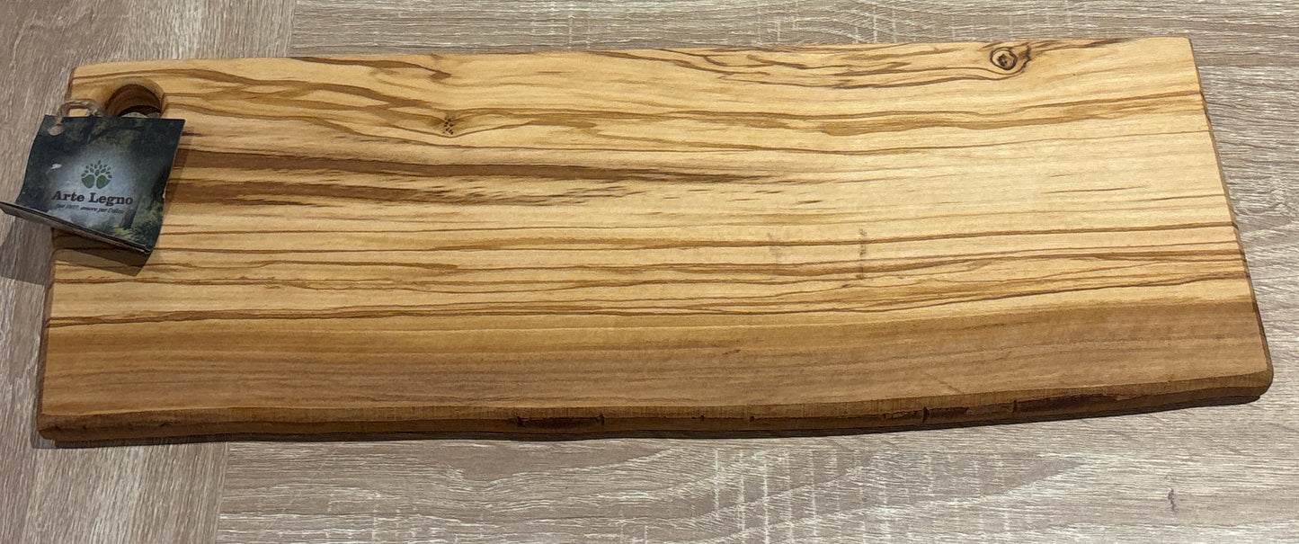Olive Wood Serving Board – 17.25” x 6.25” (Arte Legno, Italy)
