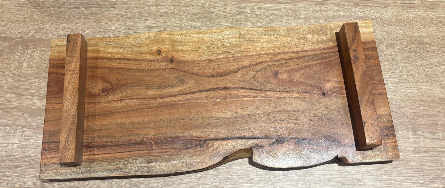 Live Edge Acacia Display Riser – 17.5” x 7”
