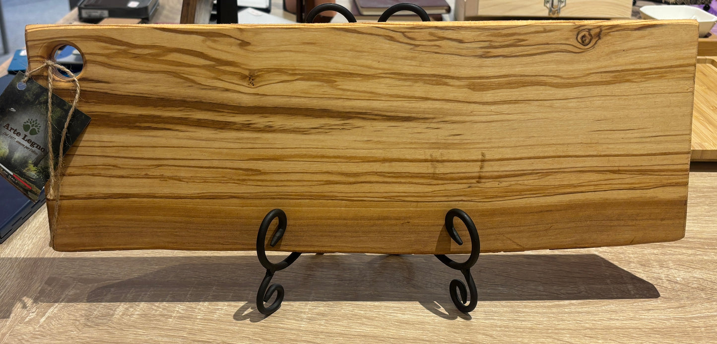 Olive Wood Serving Board – 17.25” x 6.25” (Arte Legno, Italy)