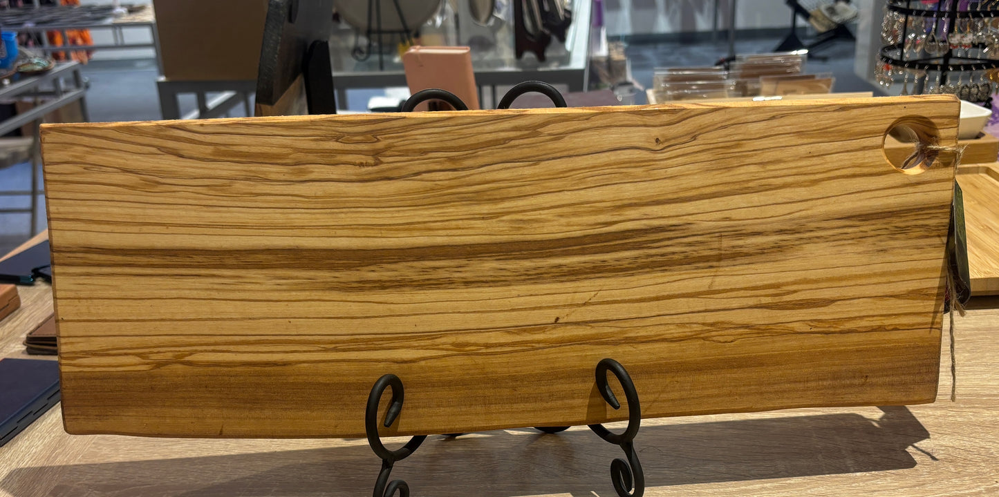 Olive Wood Serving Board – 17.25” x 6.25” (Arte Legno, Italy)