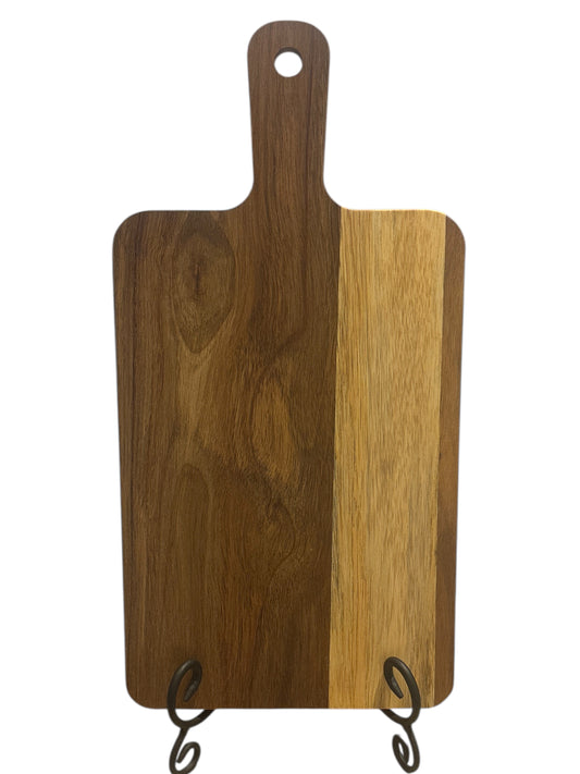 Acacia Paddle Cutting Board – 15.5” x 8”