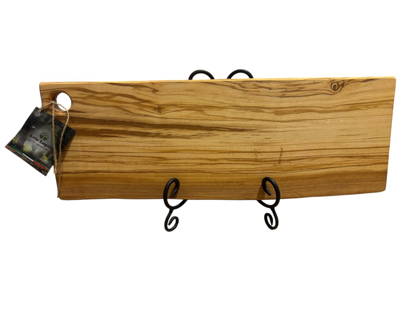 Olive Wood Serving Board – 17.25” x 6.25” (Arte Legno, Italy)